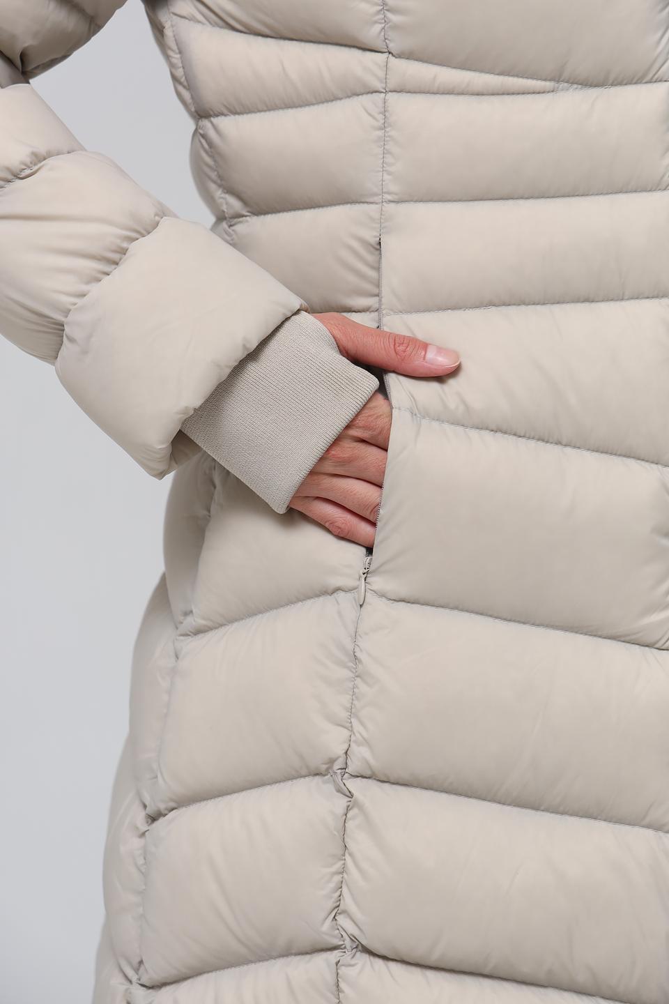Куртка-пуховик Pezzo бежевая