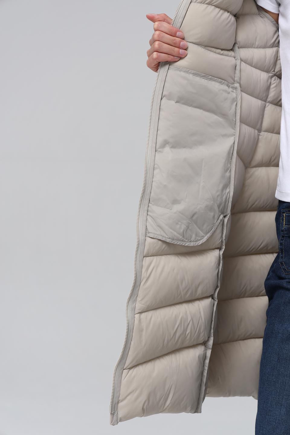 Куртка-пуховик Pezzo бежевая