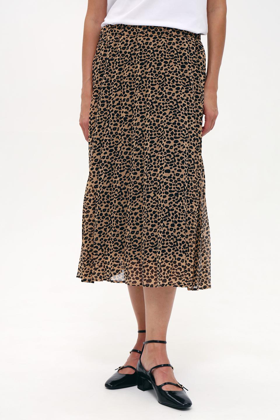 Юбка More and More леопард