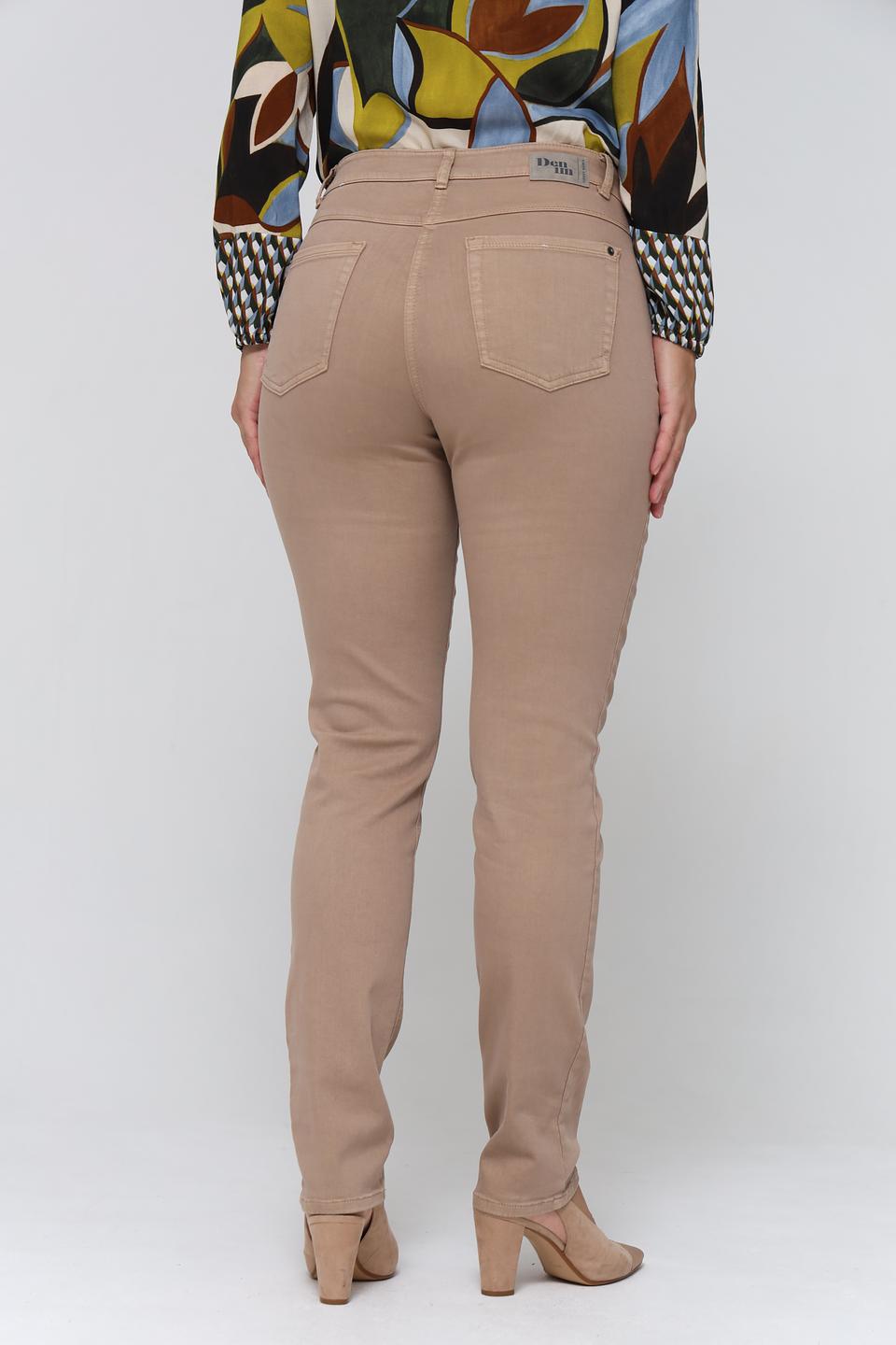 Джинсы Gerry Weber бежевые Slim Fit