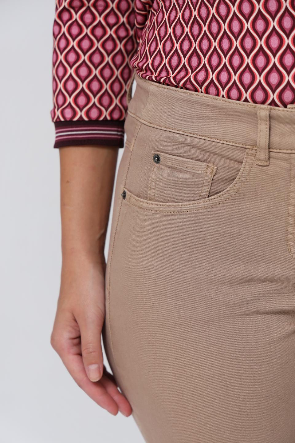 Джинсы Gerry Weber бежевые Slim Fit