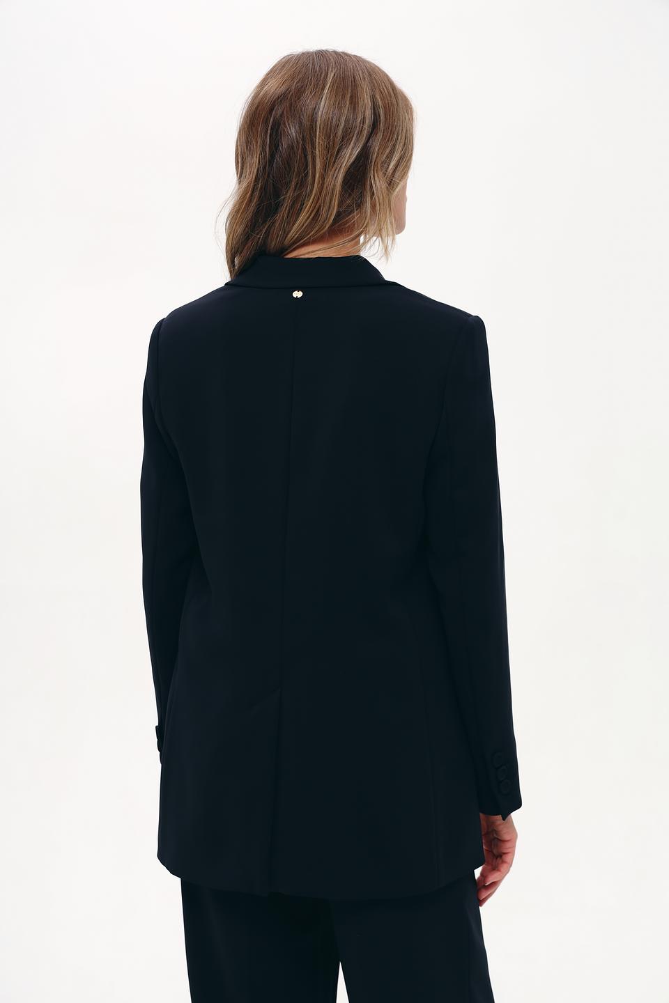 Жакет Marc Cain чёрный приталенный