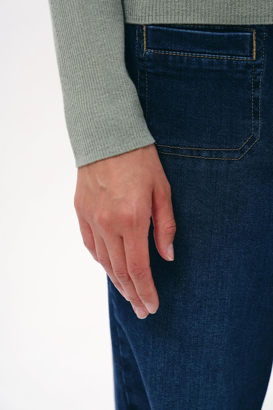 Пуловер Marc Cain V-образный вырез оливковый