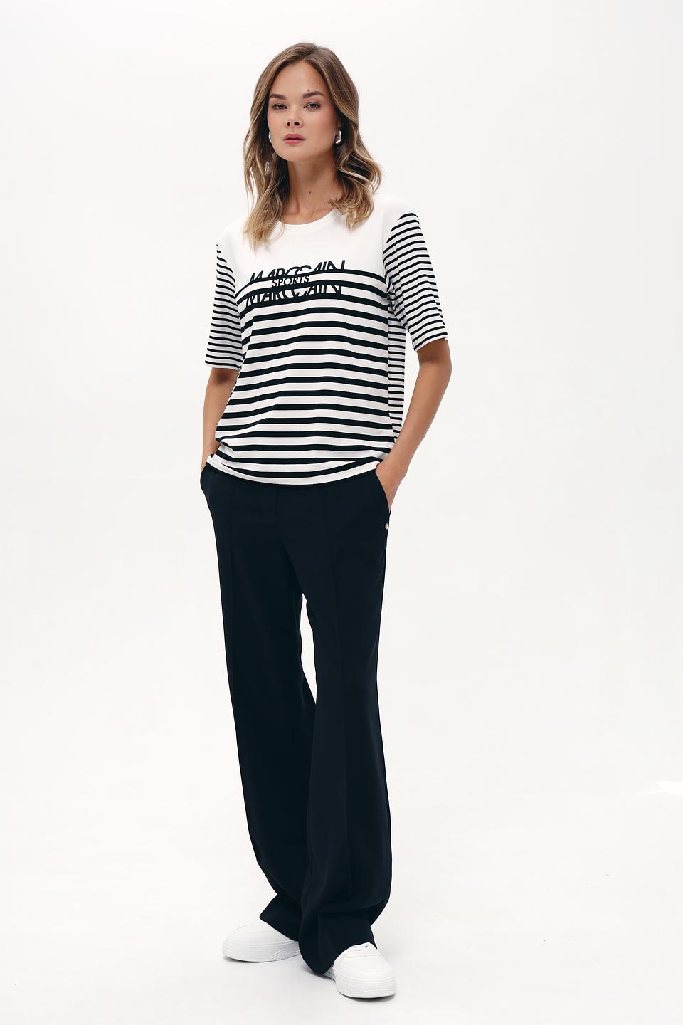 Брюки классические Marc Cain чёрные