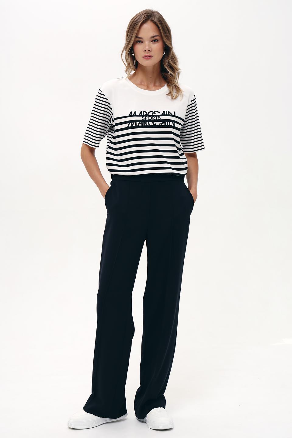 Брюки классические Marc Cain чёрные