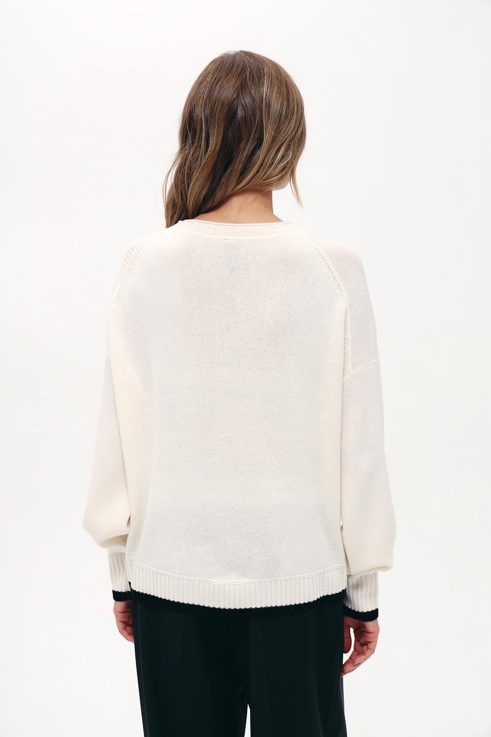 Пуловер Marc Cain с цепью