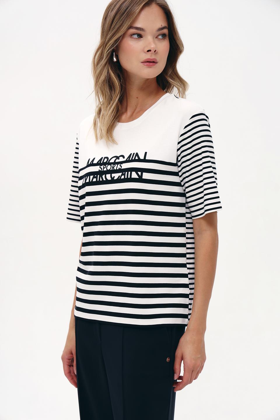 Футболка Marc Cain Sports в полоску