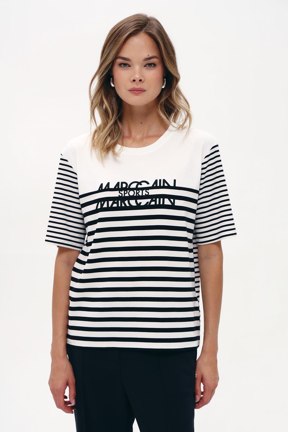 Футболка Marc Cain Sports в полоску