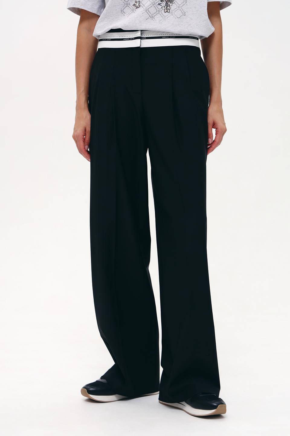 Брюки классические Marc Cain чёрные