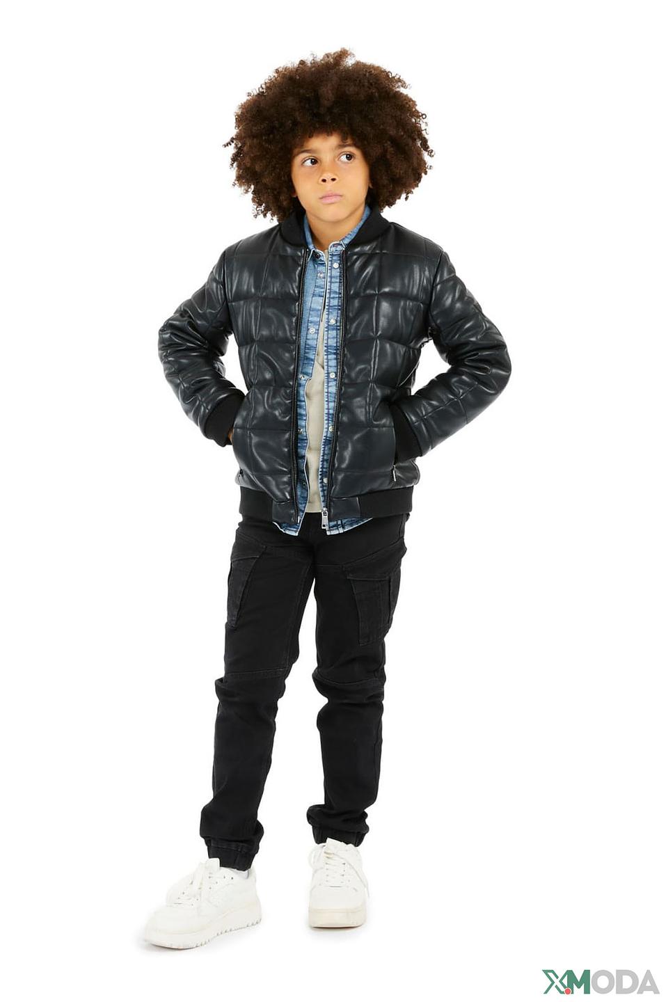 Куртка Guess стеганая чёрная