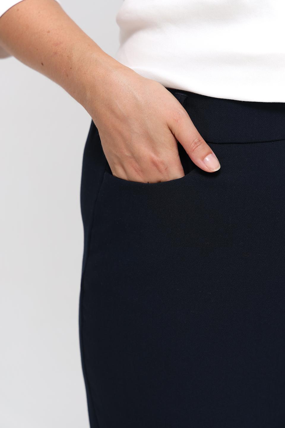 Брюки классические Frapp темно-синие