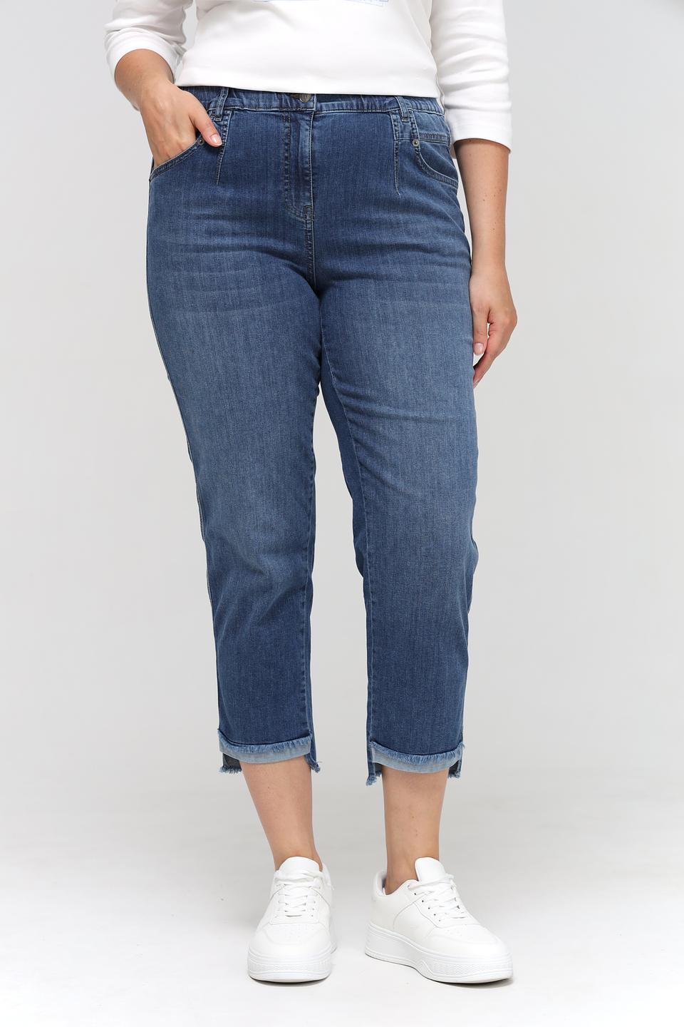 Джинсы Via Appia капри синие