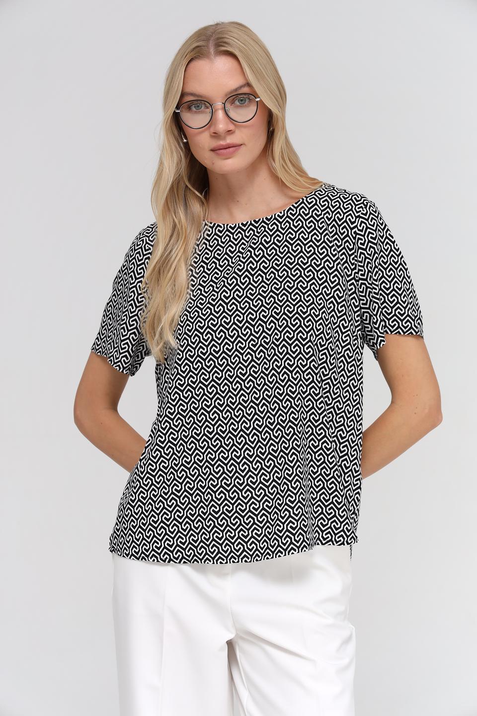 Блуза Broadway с геометрическим принтом