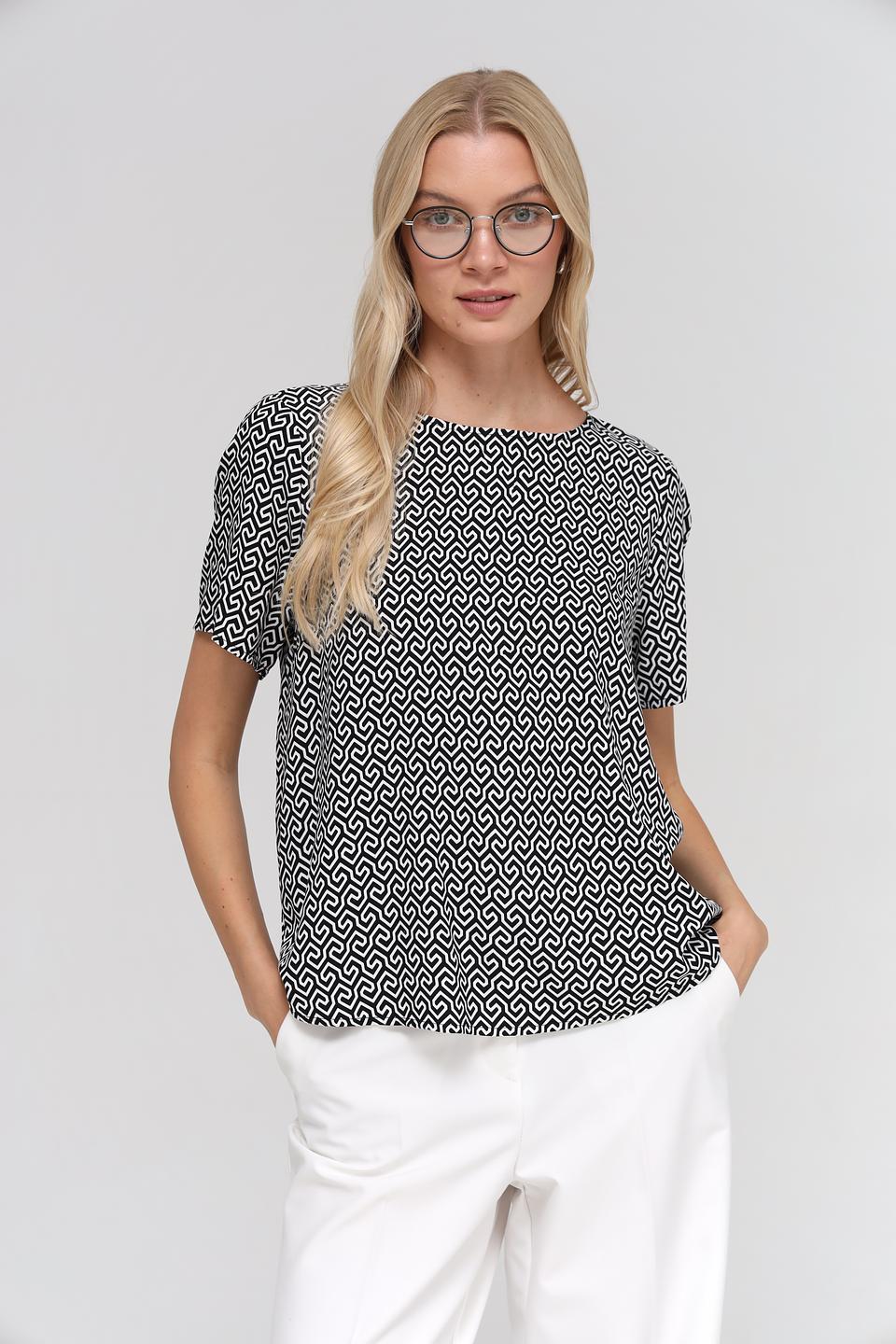 Блуза Broadway с геометрическим принтом