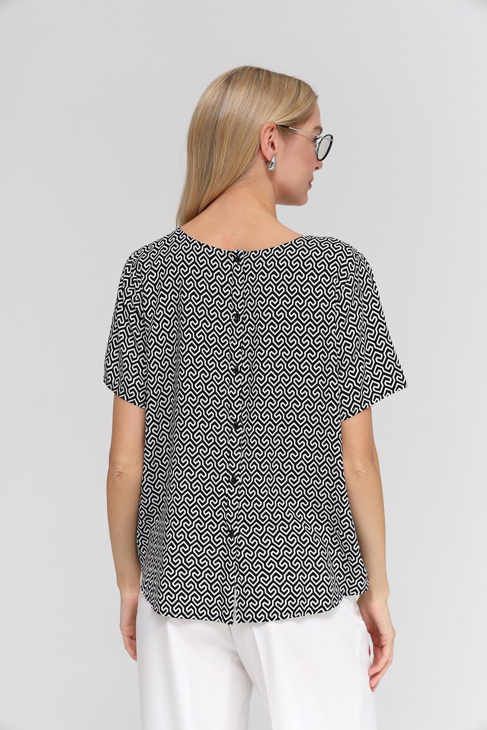 Блуза Broadway с геометрическим принтом
