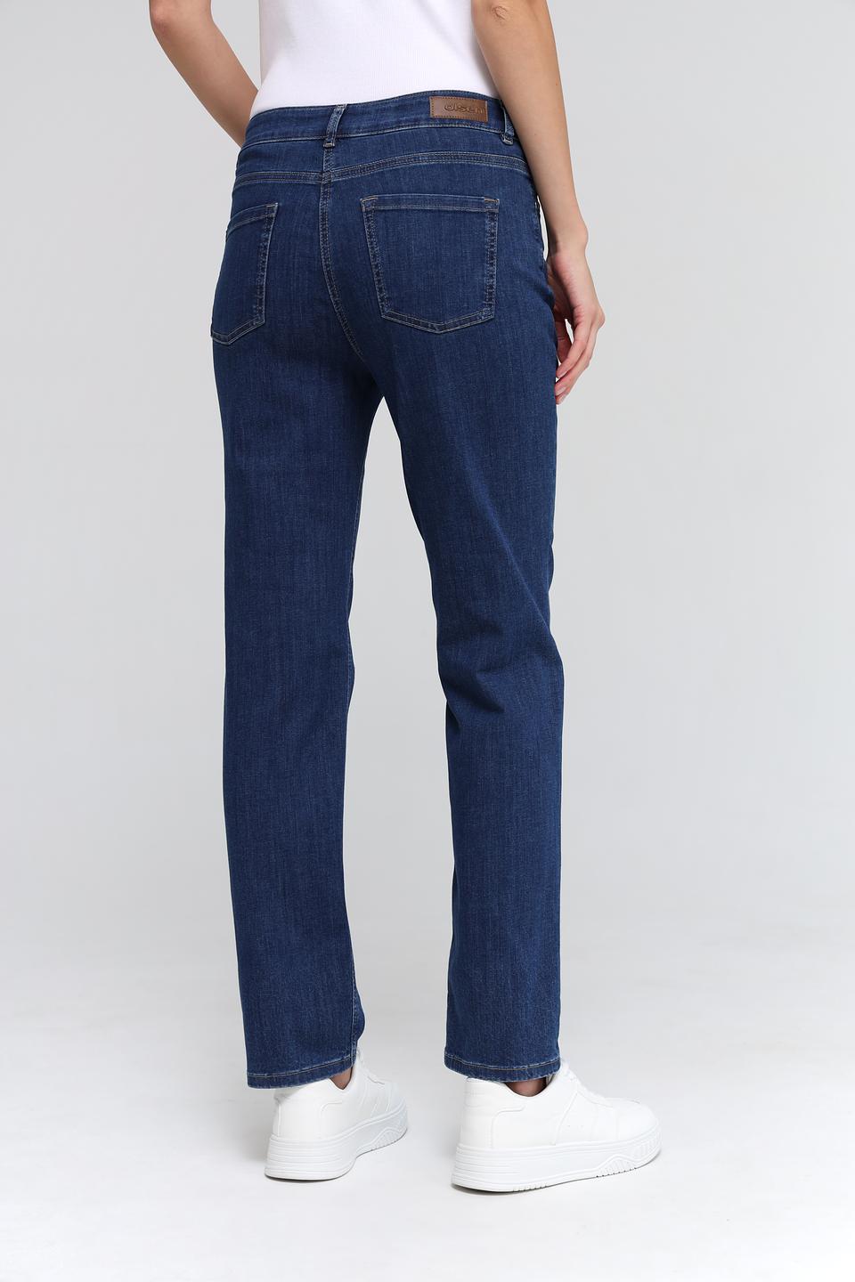 Джинсы Olsen прямого кроя синие