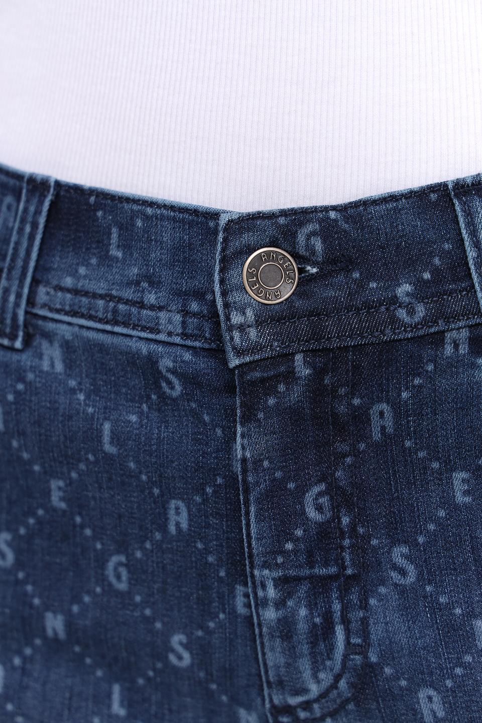 Джинсы Angels с принтом лого