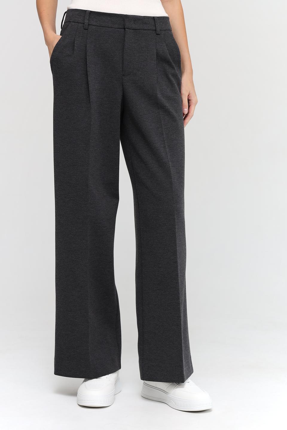 Брюки классические Oui серые