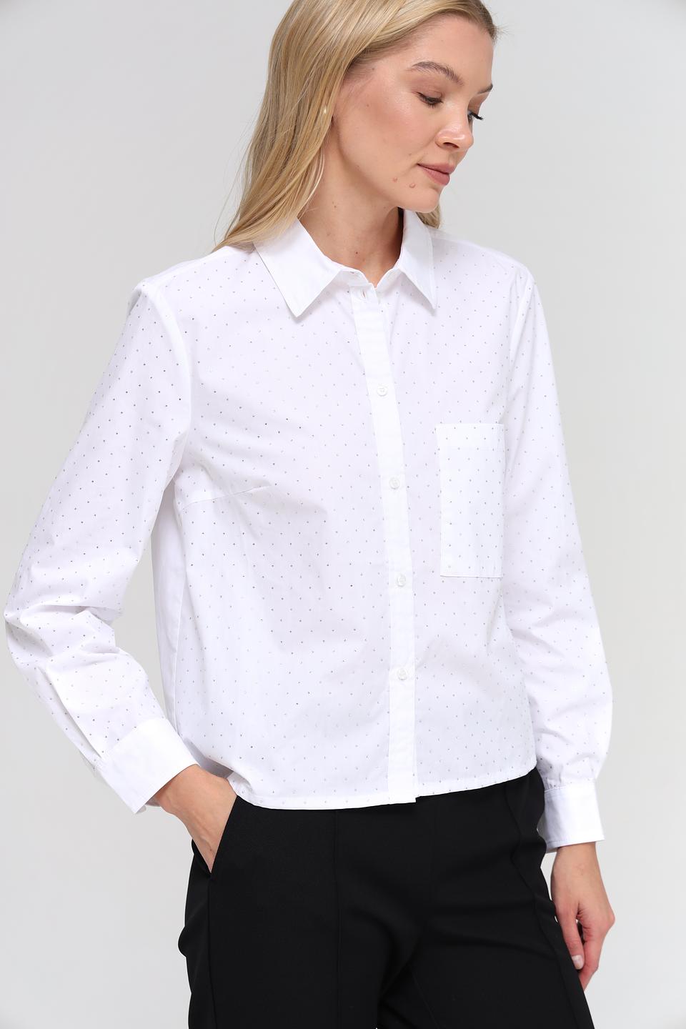Рубашка Oui с горошком