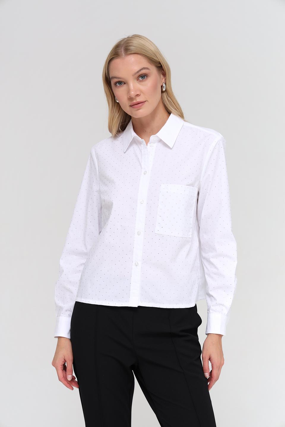 Рубашка Oui с горошком