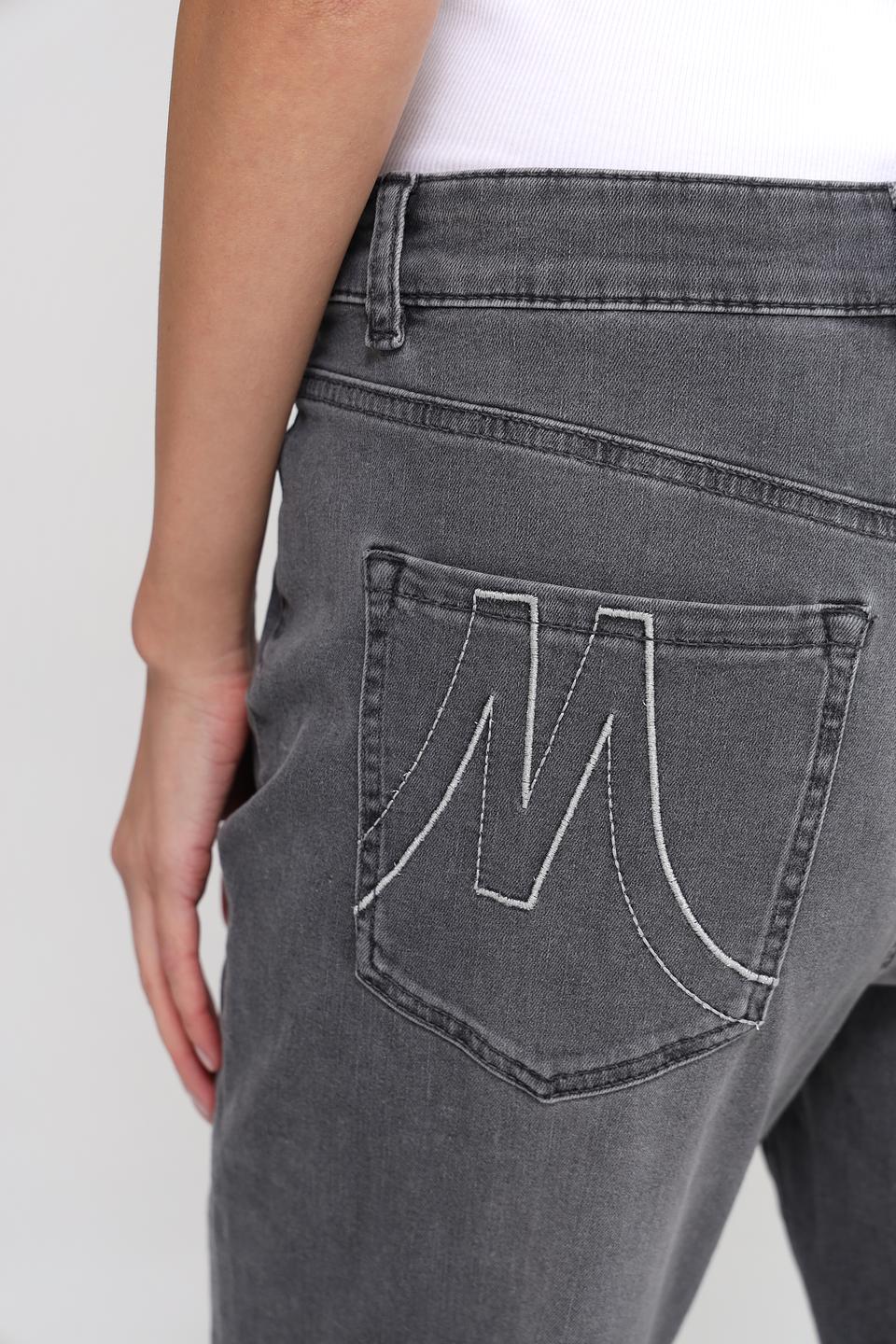 Джинсы Marc Cain серые relaxed fit