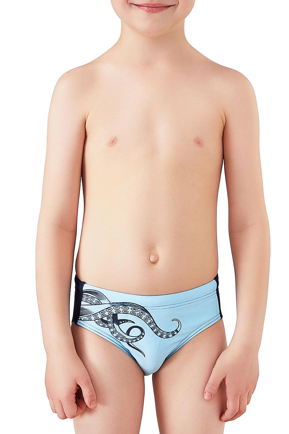 Плавки Lowry, голубой, осьминоги