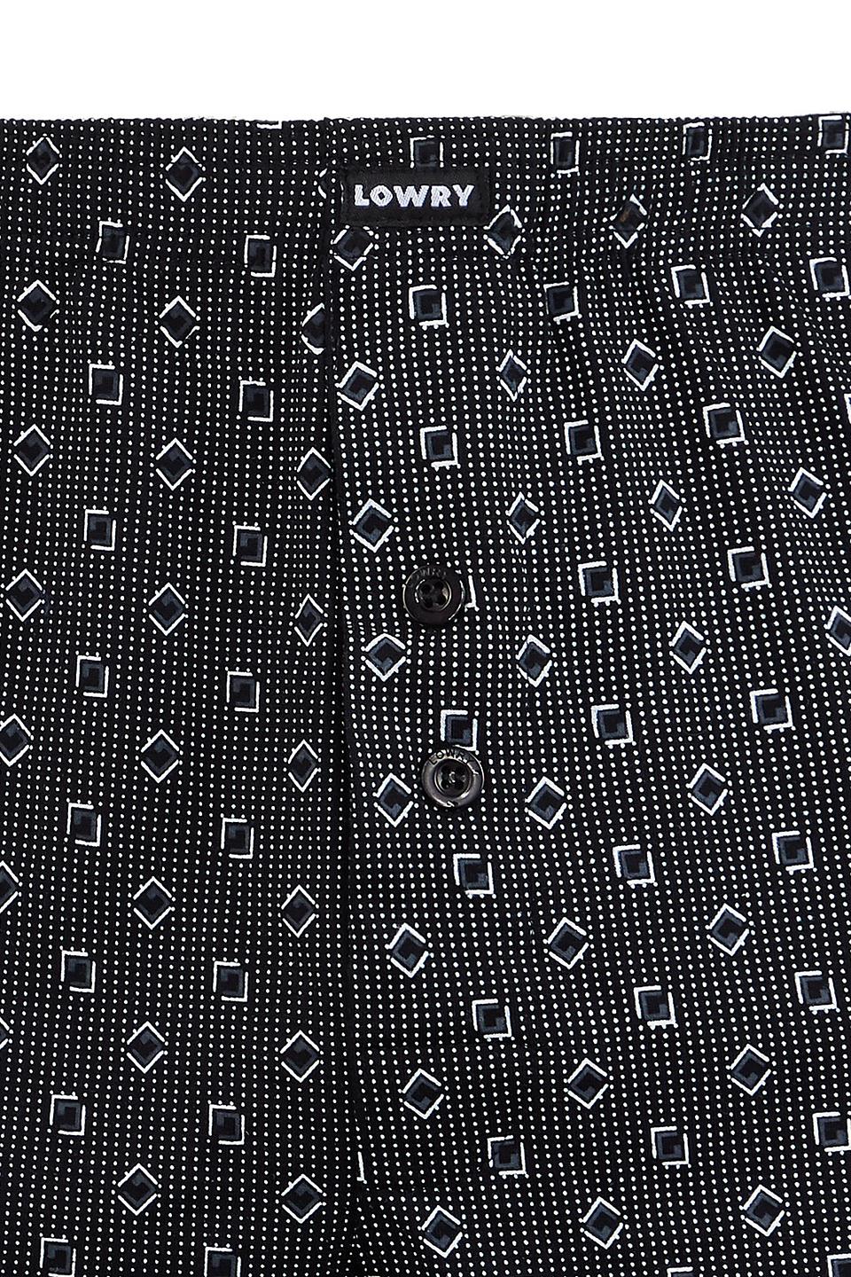 Трусы Lowry с геометрическим принтом