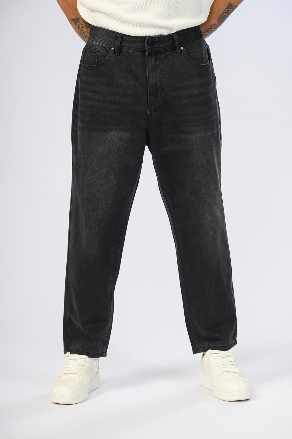 Брюки Onot1 чёрные широкие