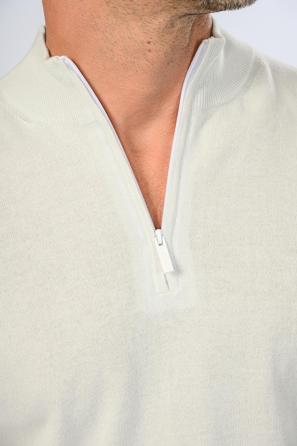 Пуловер Strellson муж. с молнией серый