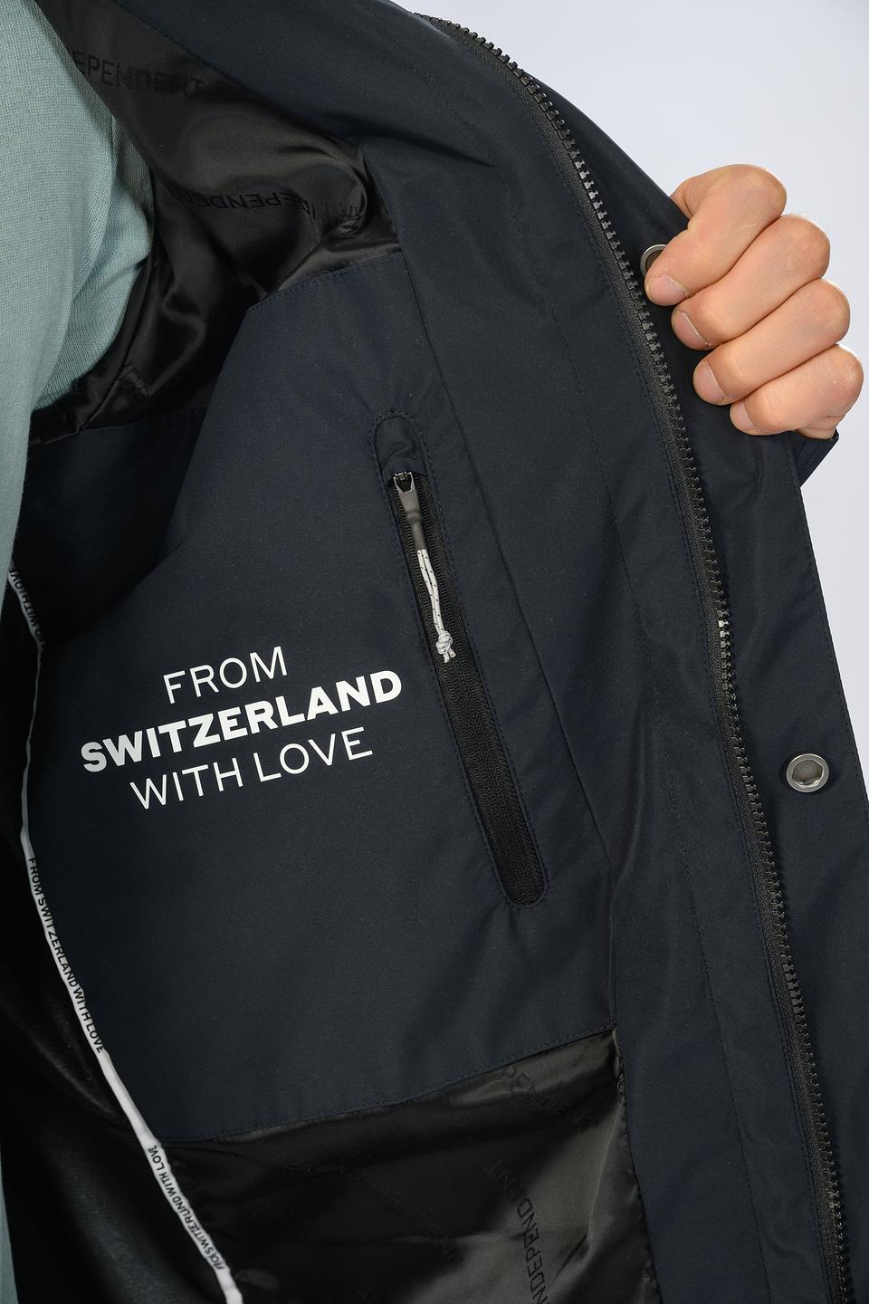 Пальто Strellson тёмно-синий