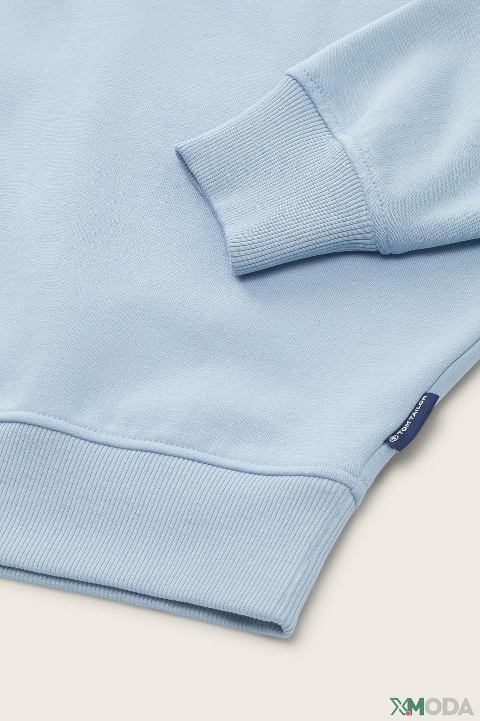 Свитшот Tom Tailor голубой