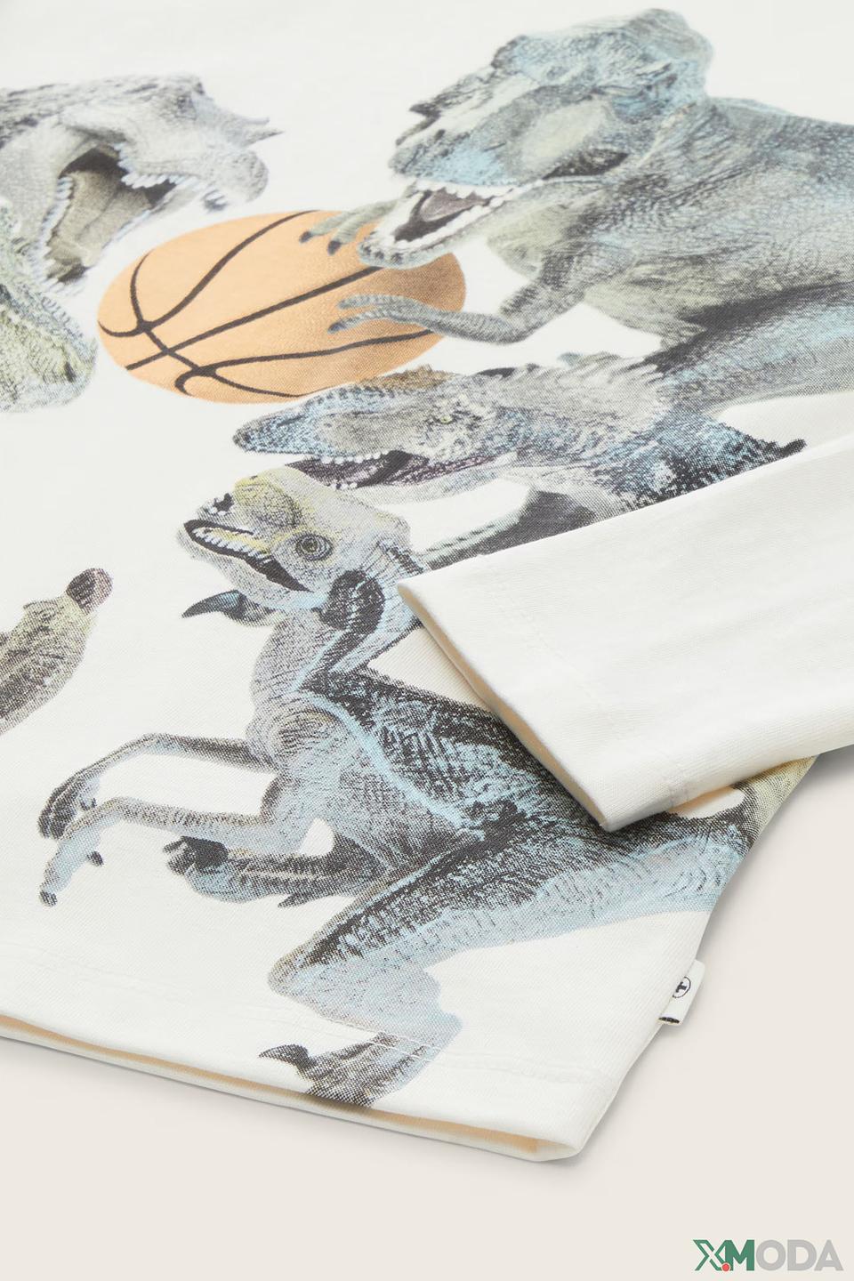 Футболка Tom Tailor динозавры белый