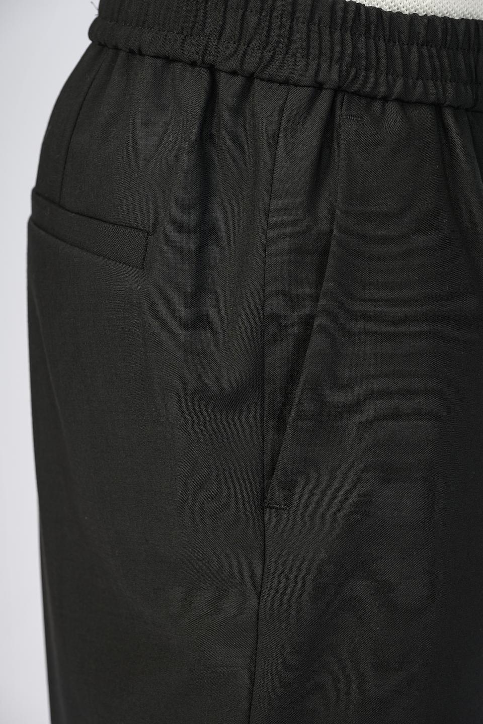 Брюки Hugo мужские черные с резинкой