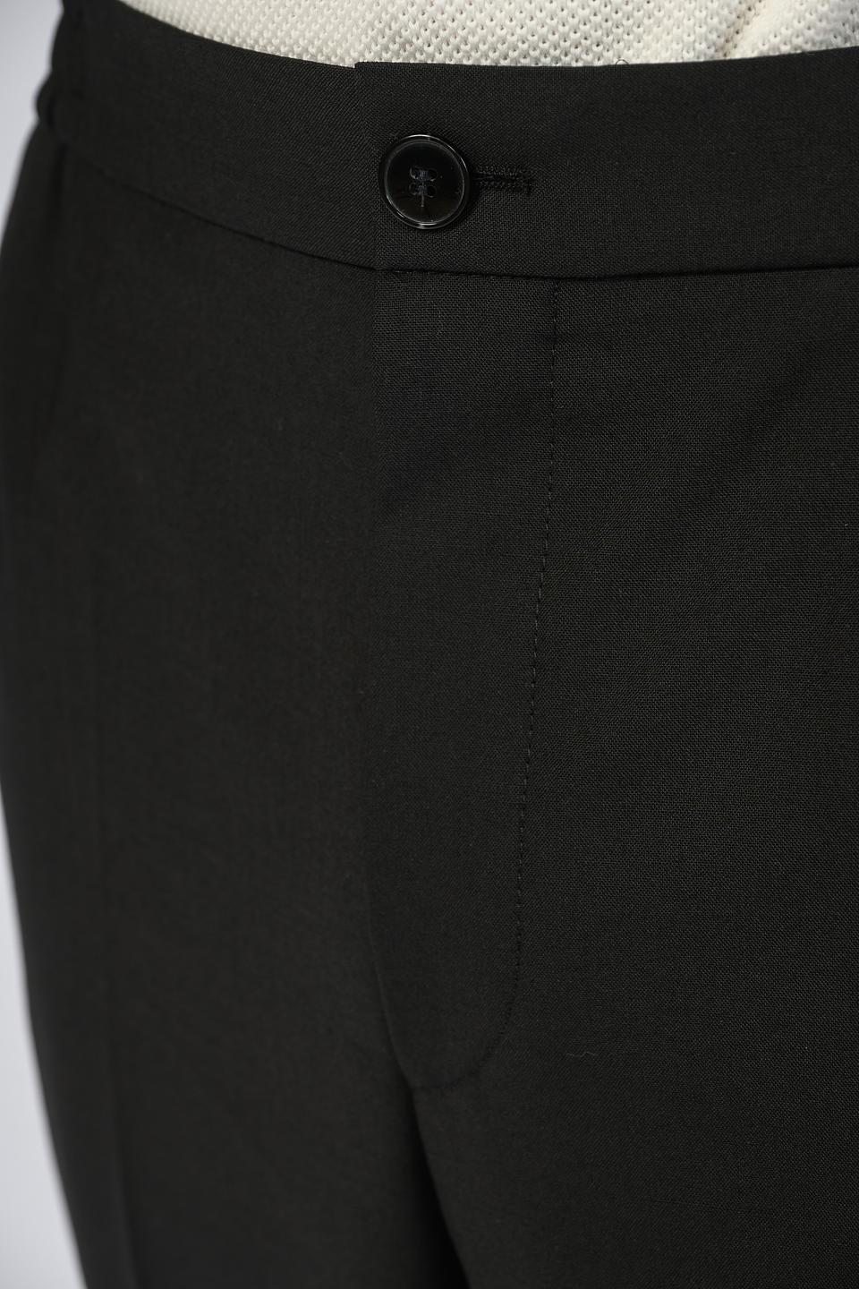 Брюки Hugo мужские черные с резинкой