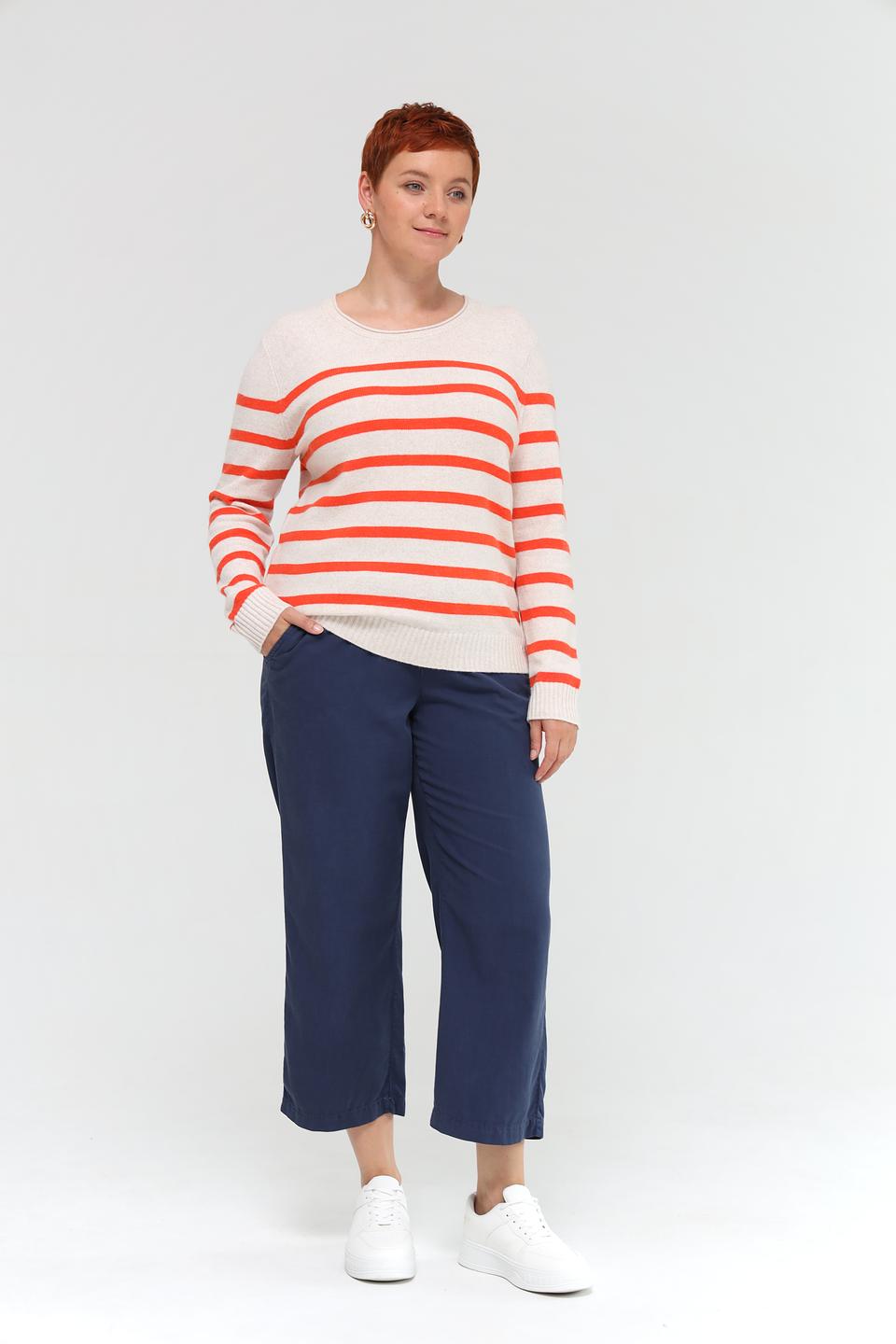 Брюки Angels кюлоты темно-синие