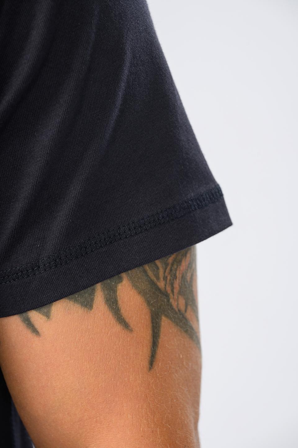 Футболка Guess с логотипом синяя