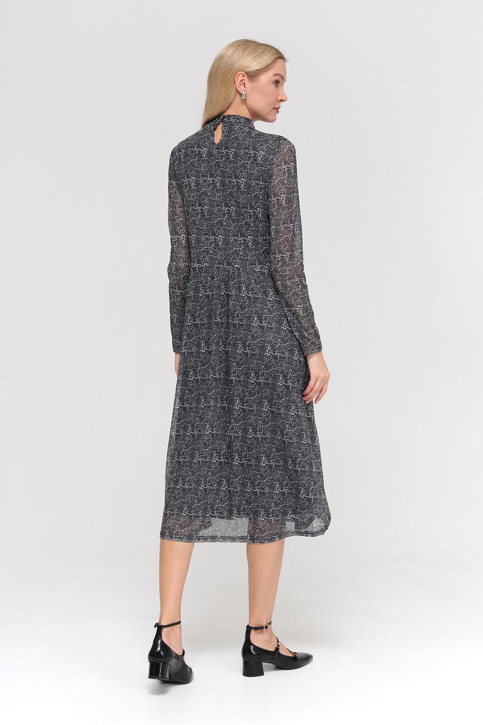 Платье Broadway с принтом чёрный