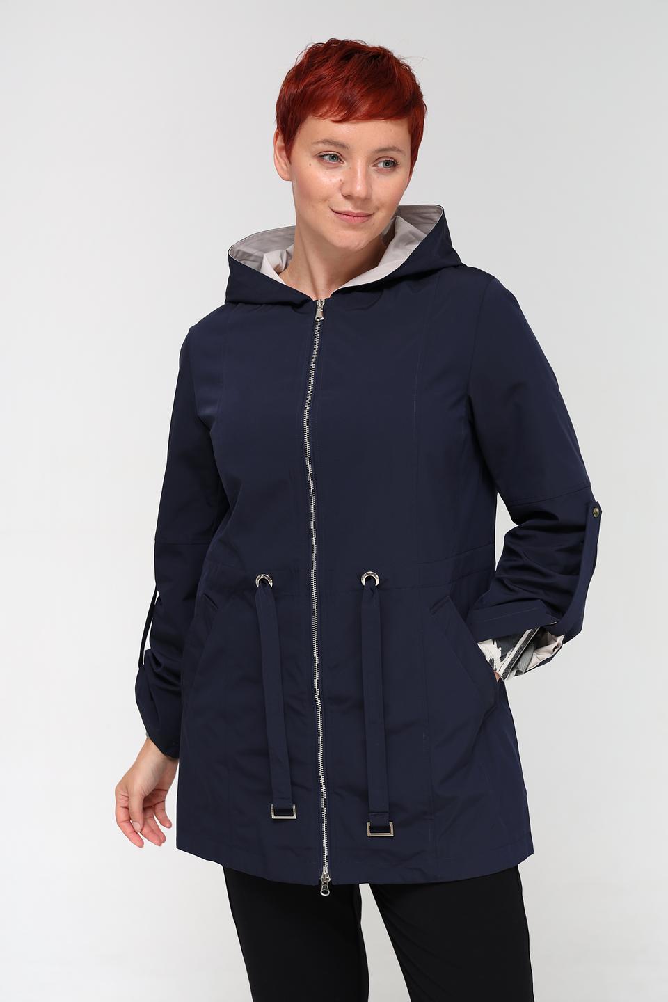 Куртка Pezzo синяя с капюшоном