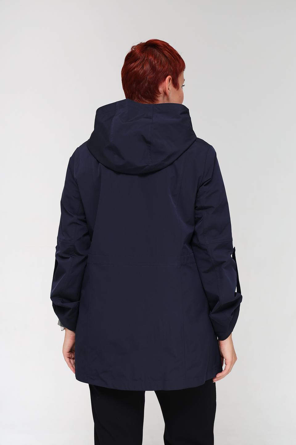 Куртка Pezzo синяя с капюшоном