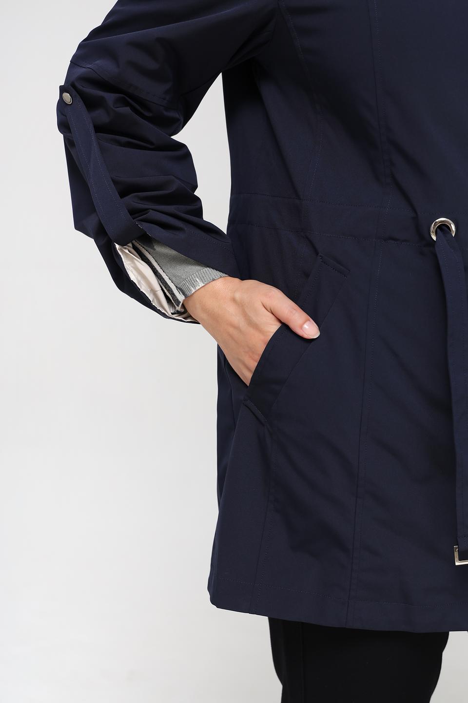 Куртка Pezzo синяя с капюшоном