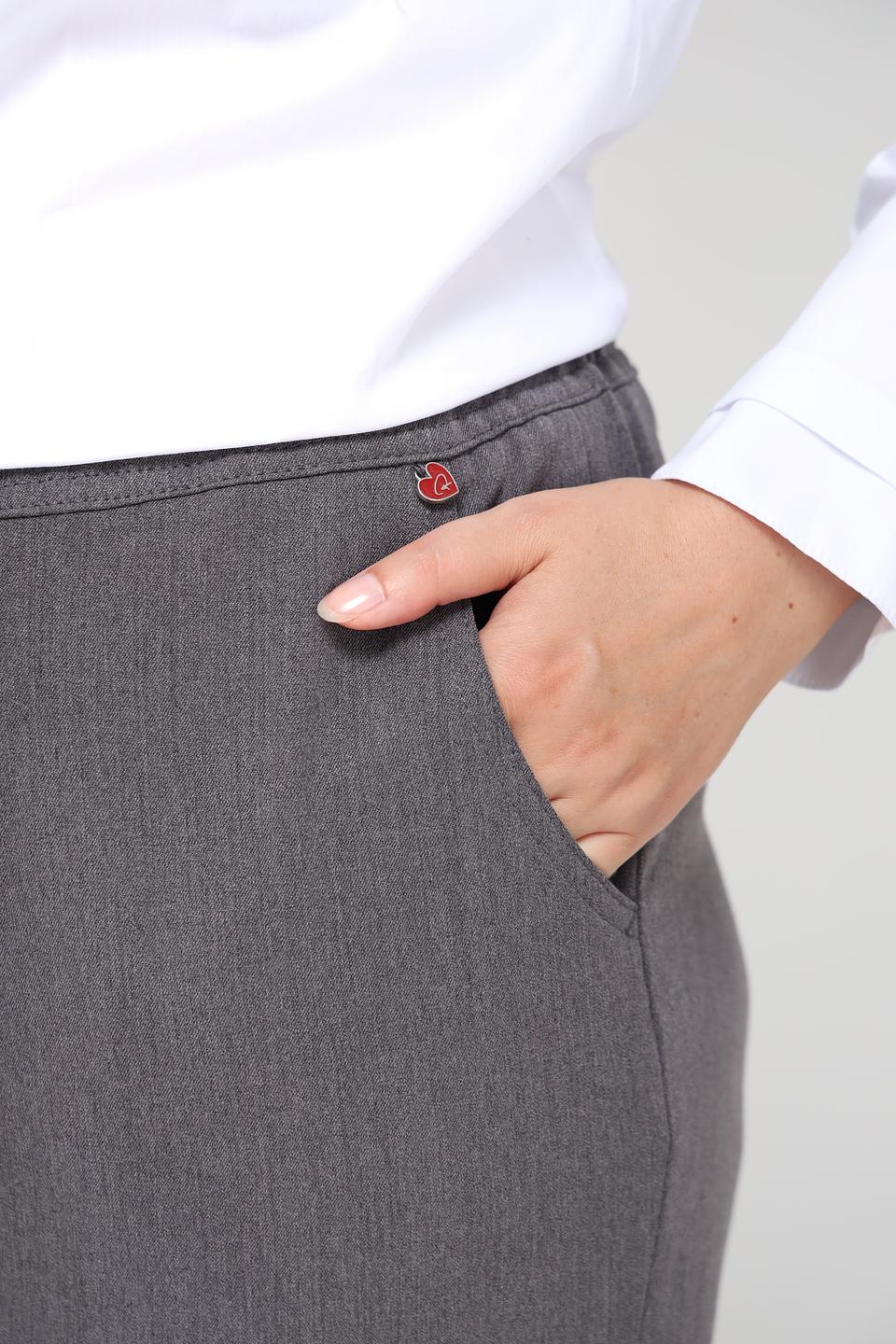 Брюки Relaxed by Toni серые