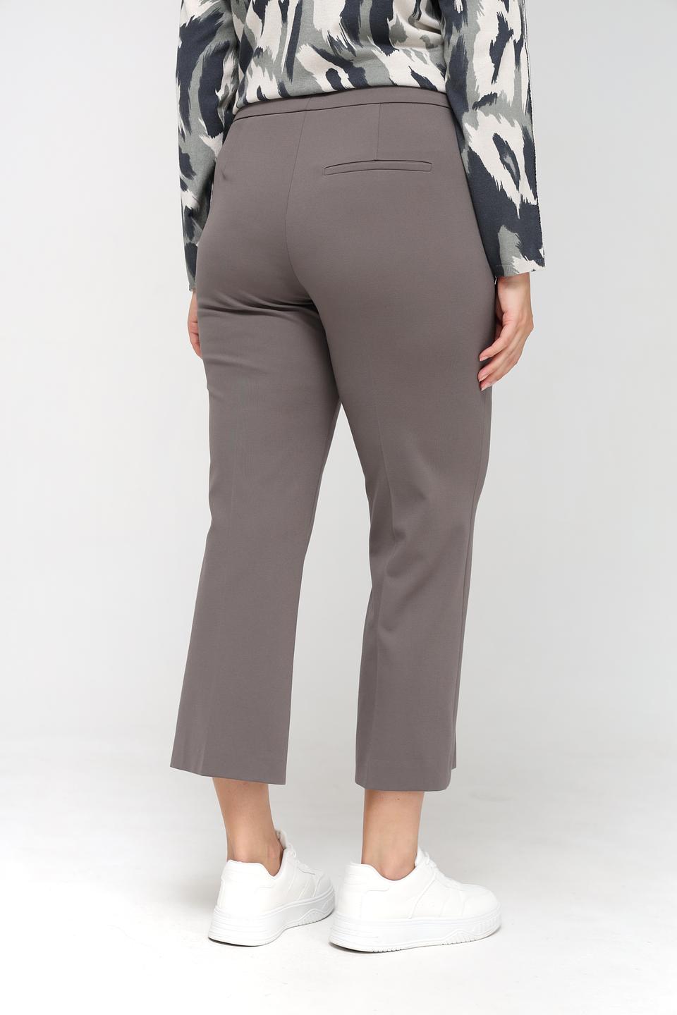 Брюки кюлоты Luisa Cerano серо-коричневые