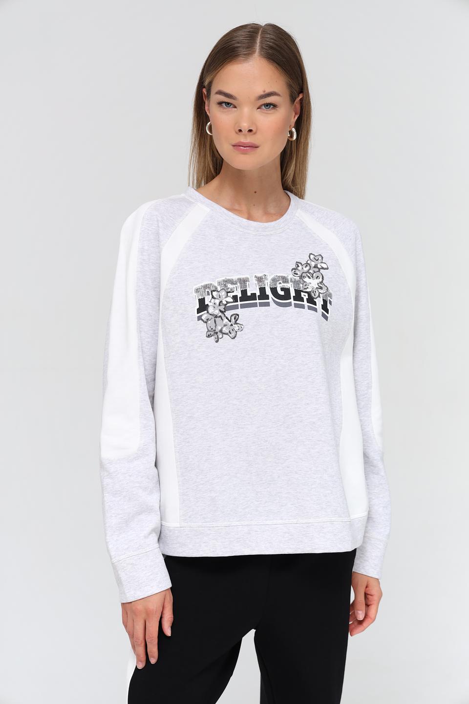 Пуловер Marc Cain с аппликацией