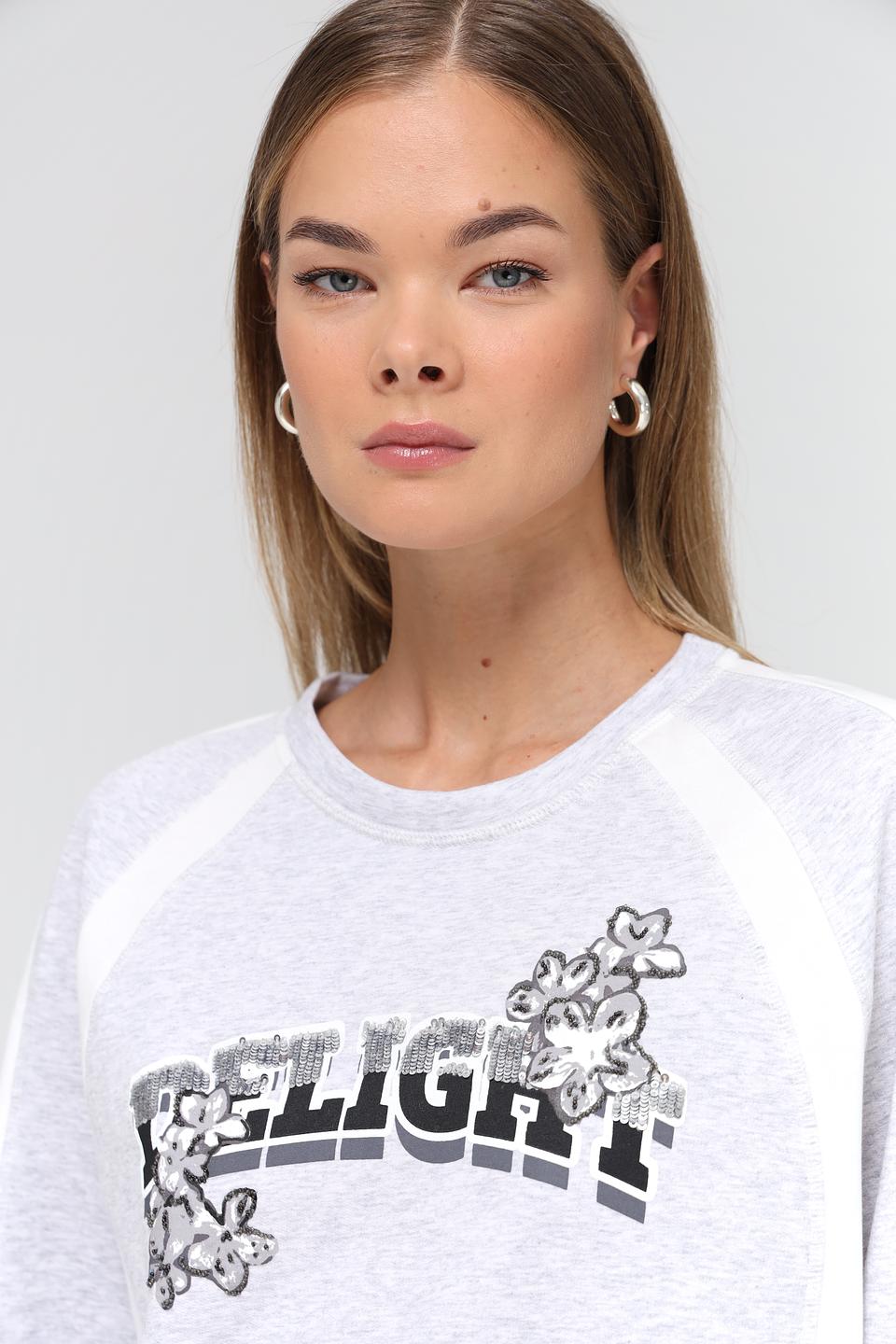 Пуловер Marc Cain с аппликацией