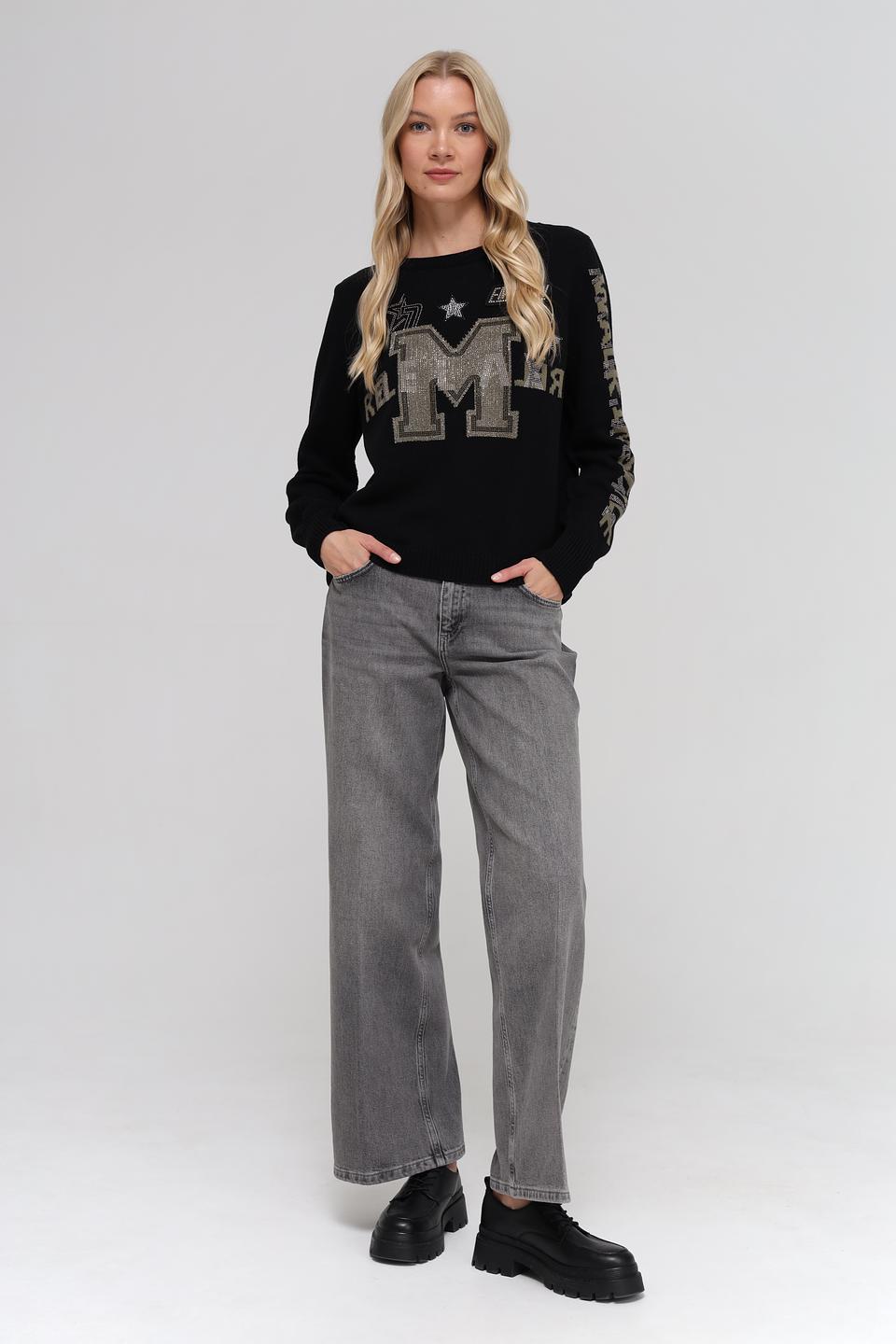 Пуловер Monari с буквой M