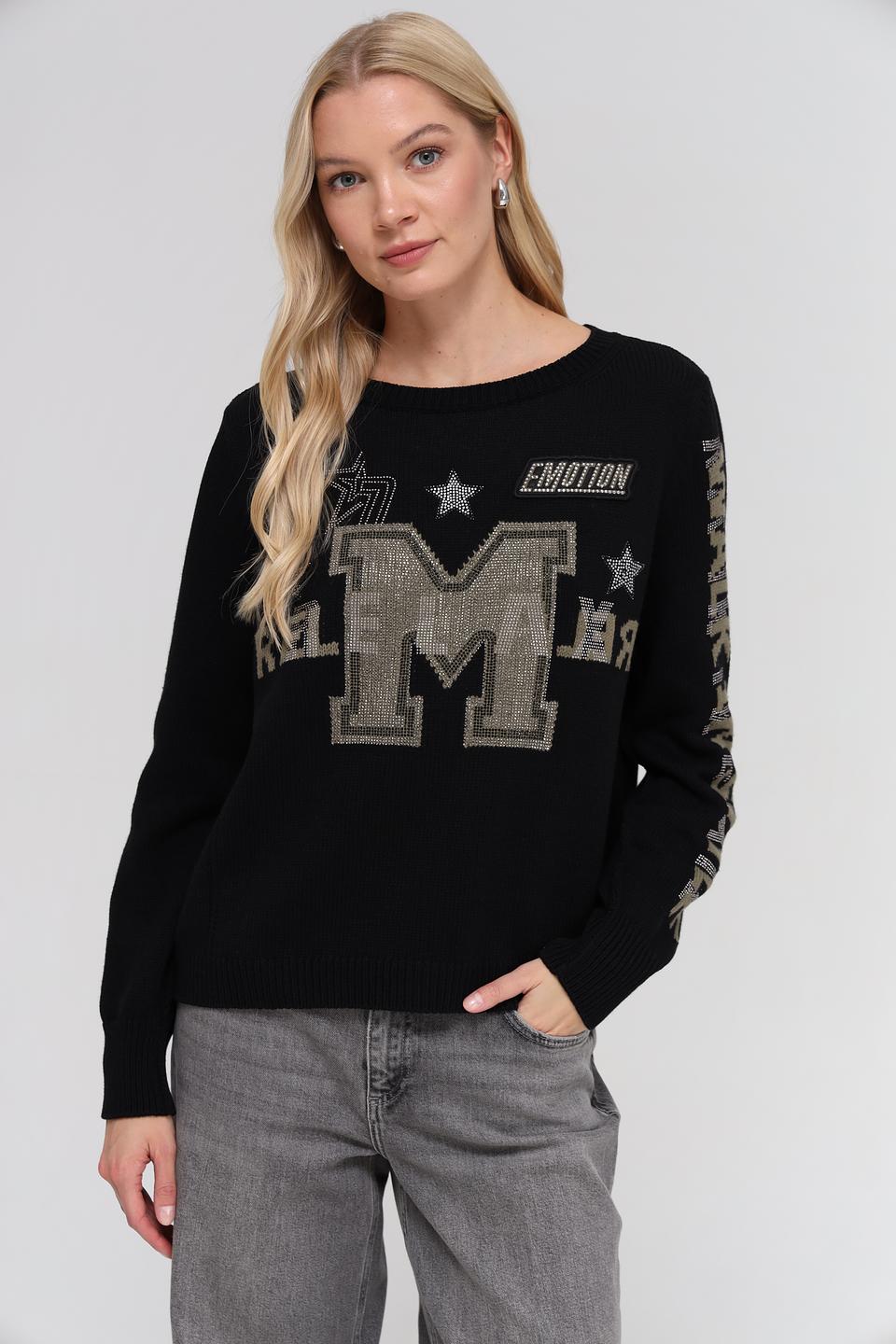 Пуловер Monari с буквой M