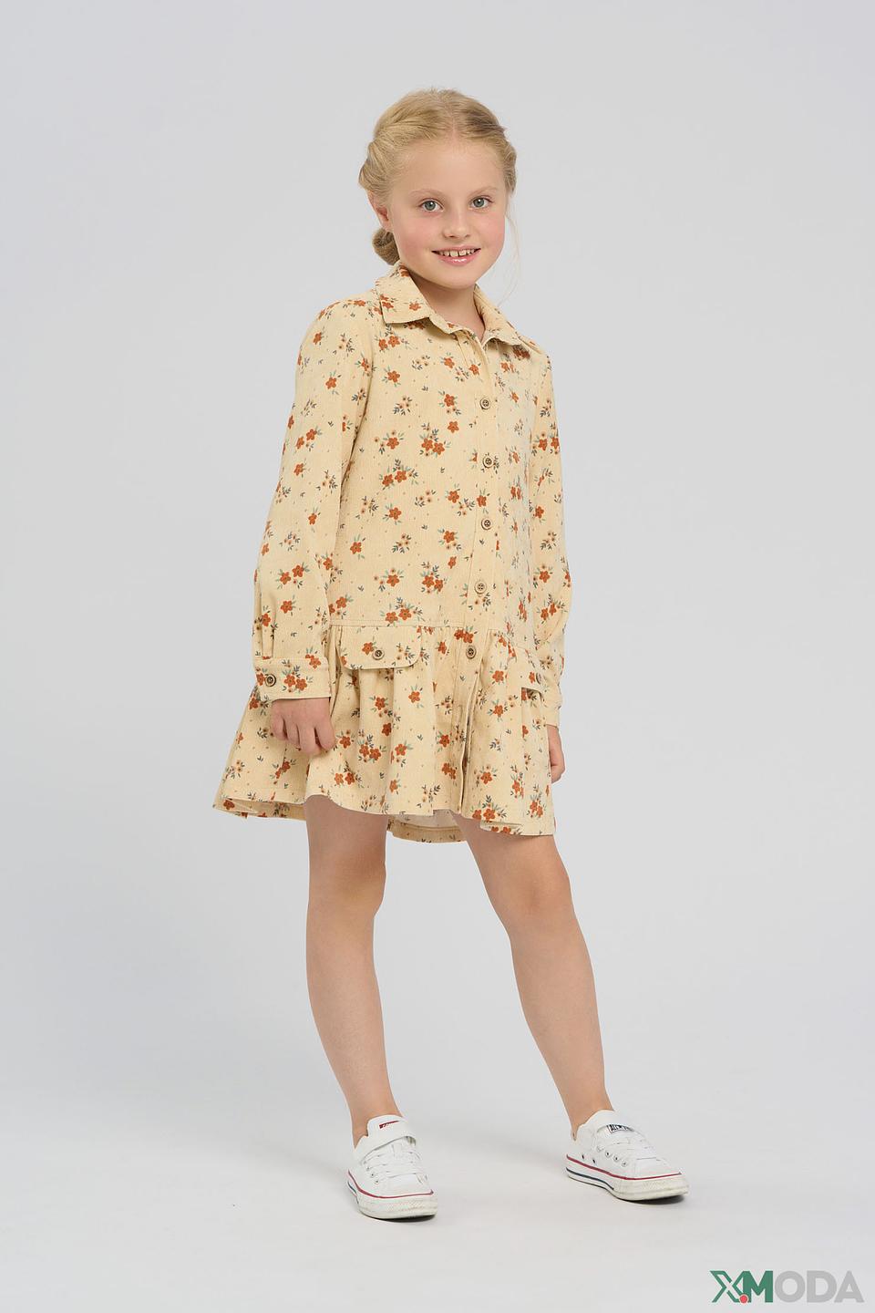 Платье Choupette дев. с цветочным принтом