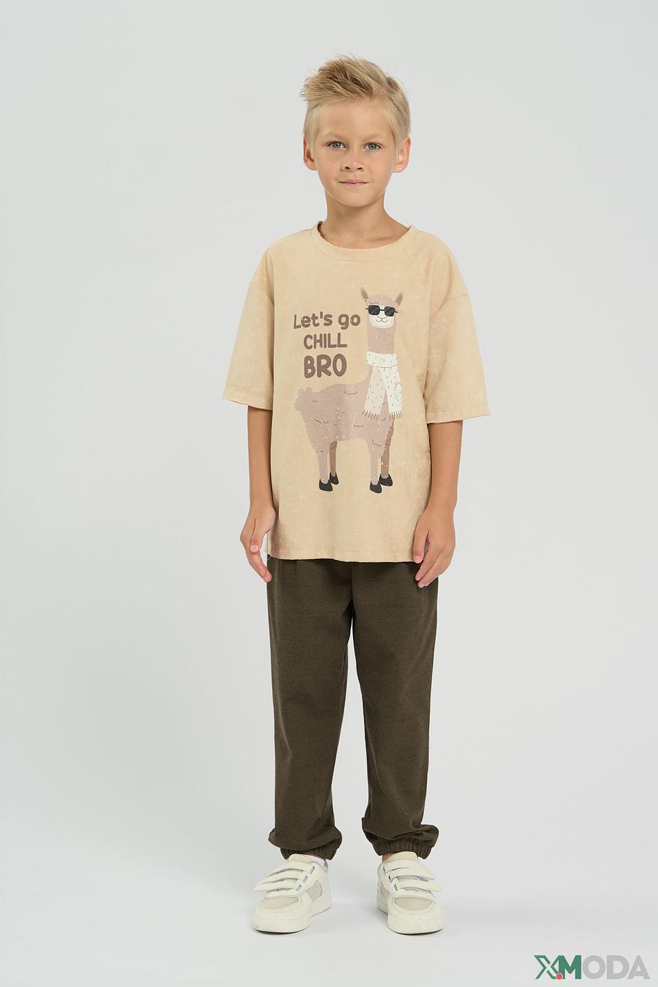 Брюки Choupette хаки с манжетами