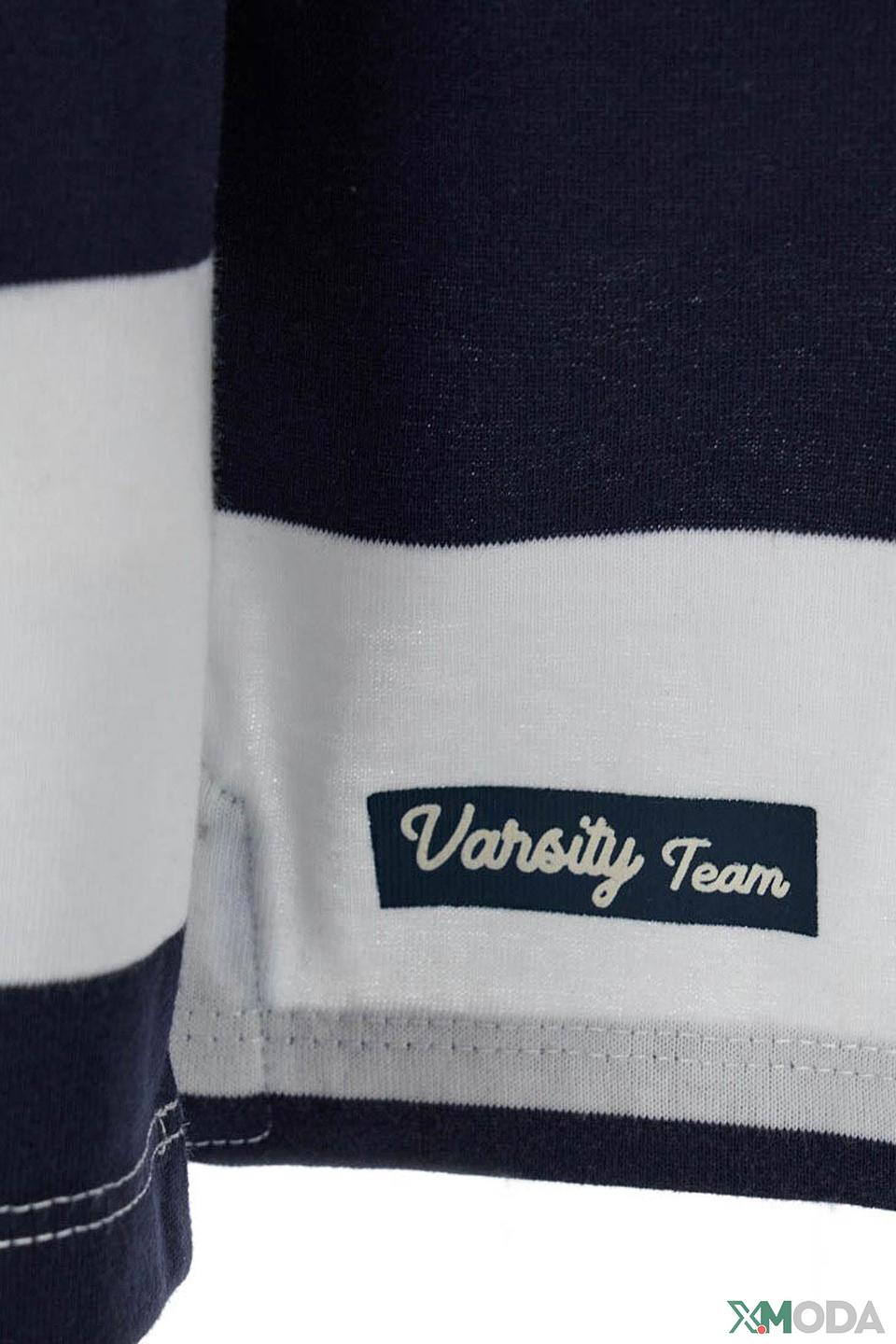 Поло Original Marines в полоску синий