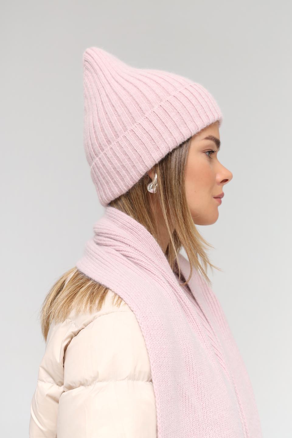 Шапка Marhatter женская розовая